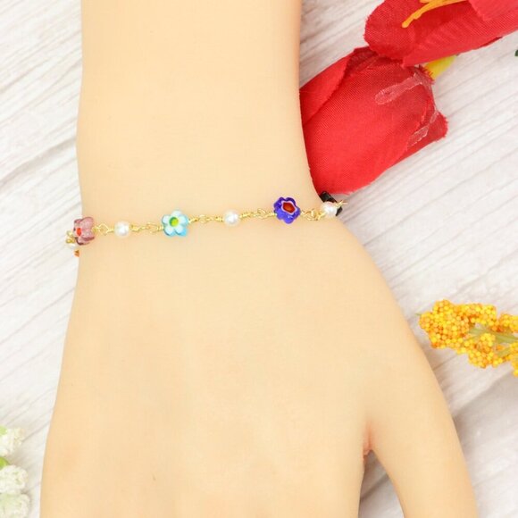 "Trendy Handmade Bracelet – A Thoughtful Gift for Girls & Women | UNVRC1338 - Picture 6 of 10